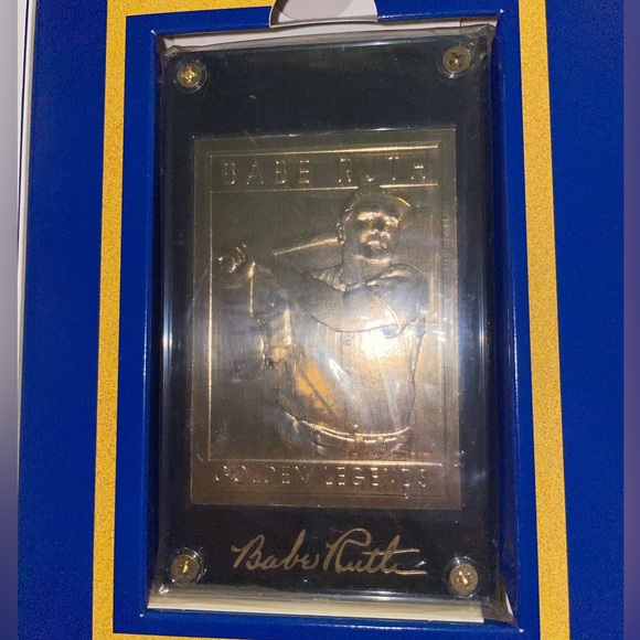 ⚾️Golden Legends Babe Ruth Plaque - Picture 3 of 8